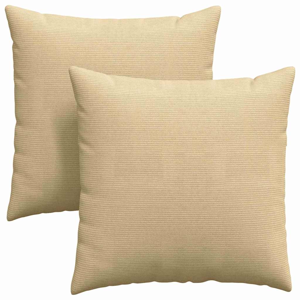 Cuscini da Divano 2 pcs Grigio Verde 60 x 60 cm