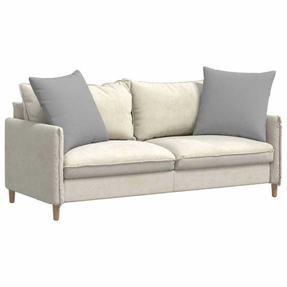 Cuscini da Divano 2 pcs Grigio Nuvola 80 x 80 cm Tessuto
