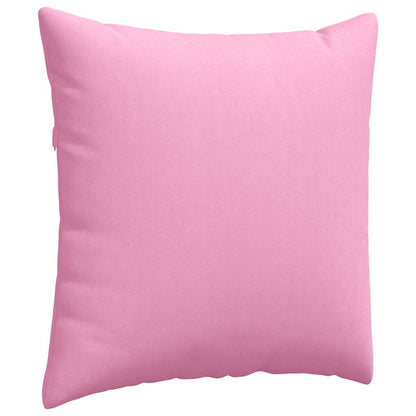 Cuscini da Divano 2 pcs Rosa 80 x 80 cm Tessuto