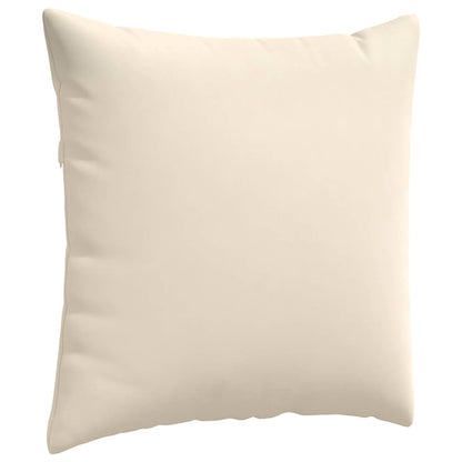 Cuscini da Divano 2 pcs Beige 80 x 80 cm Tessuto
