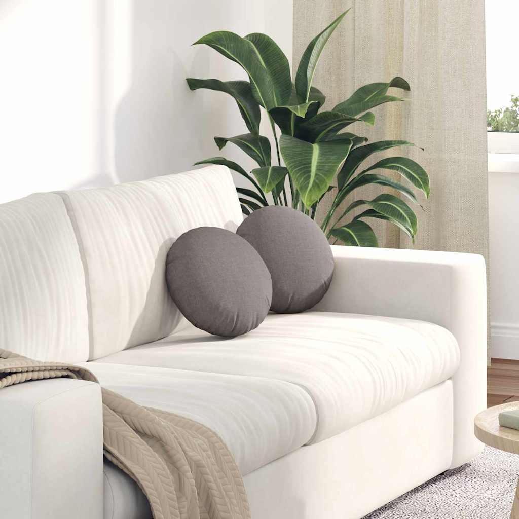 Cuscini per Seduta 2 pcs Talpa Ã˜30 x 13 cm Tessuto