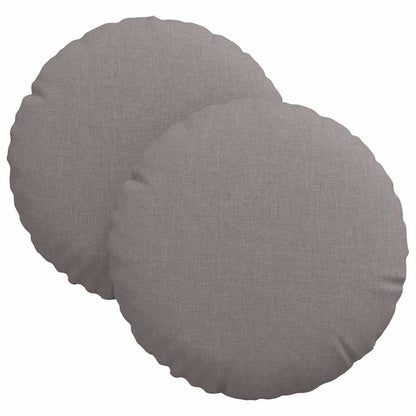 Cuscini per Seduta 2 pcs Talpa Ã˜30 x 13 cm Tessuto
