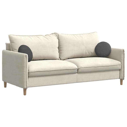 Cuscini per Seduta 2 pcs Grigio scuro Ã˜ 30 cm Tessuto in Cords