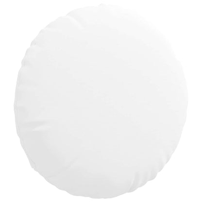 Cuscini per Seduta 2 pcs Bianco Ã˜40 x 13 cm Tessuto