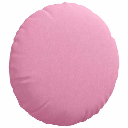 Cuscini per Seduta 2 pcs Rosa Ã˜40 x 13 cm Tessuto