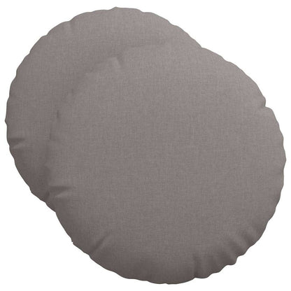 Cuscini per Seduta 2 pcs Talpa Ã˜50 x 19 cm Tessuto
