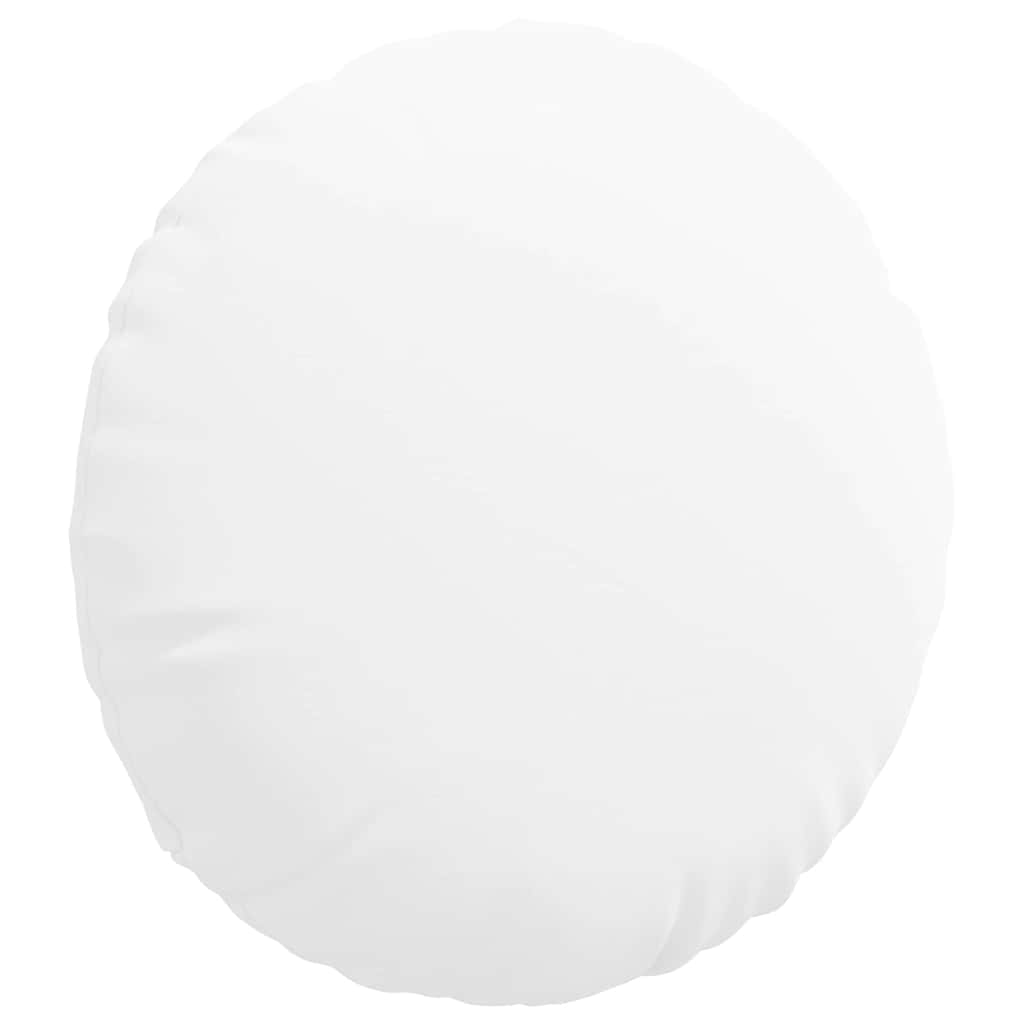 Cuscini per Seduta 2 pcs Bianco Ã˜60 x 21 cm Tessuto
