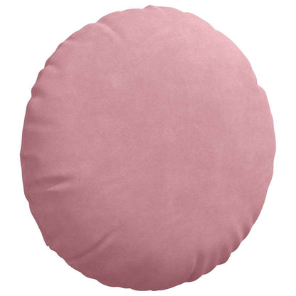 Cuscini per Seduta 2 pcs Rosa Ã˜ 40 x 13 cm Velluto