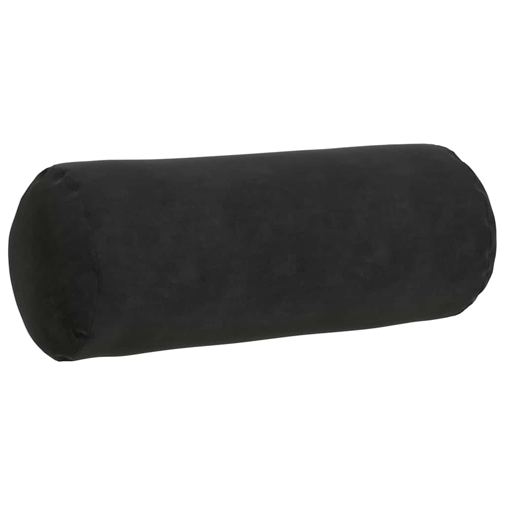 Cuscini a rullo 2 pcs Nero Ã˜ 15 x 40 cm Tessuto in Cords
