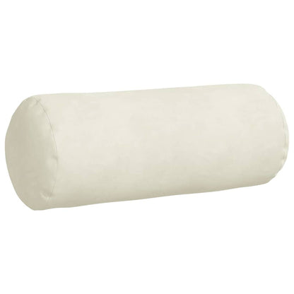 Cuscini a rullo 2 pcs Crema Ã˜ 15 x 40 cm Tessuto in Cords