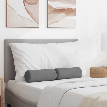 Cuscini a rullo 2 pcs Grigio scuro Ã˜ 15 x 40 cm