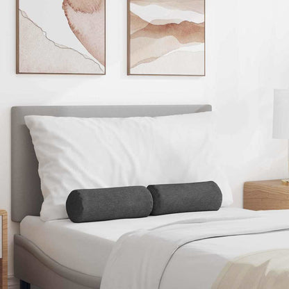 Cuscini a rullo 2 pcs Grigio scuro Ã˜ 15 x 40 cm