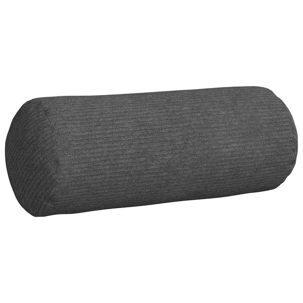 Cuscini a rullo 2 pcs Grigio scuro Ã˜ 15 x 40 cm