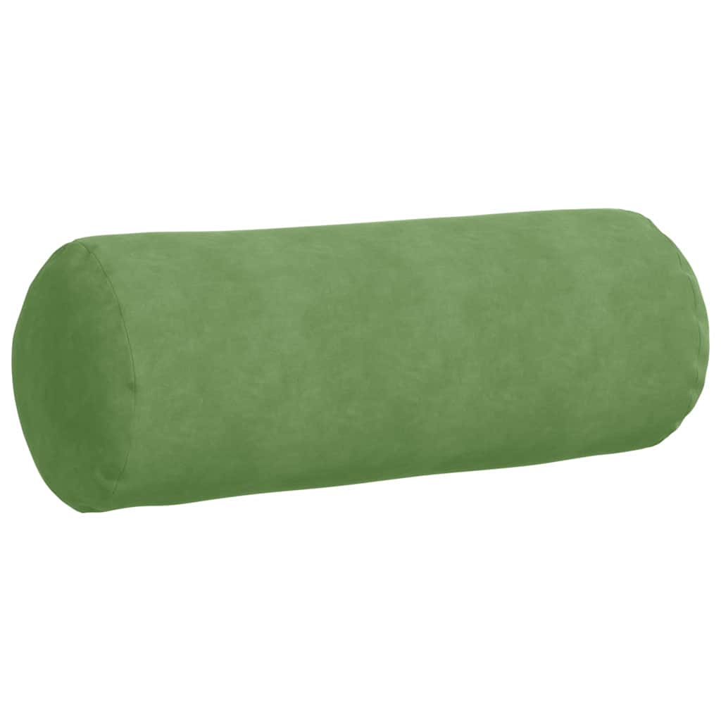 Cuscini a rullo 2 pcs Verde chiaro Ã˜ 25 x 70 cm