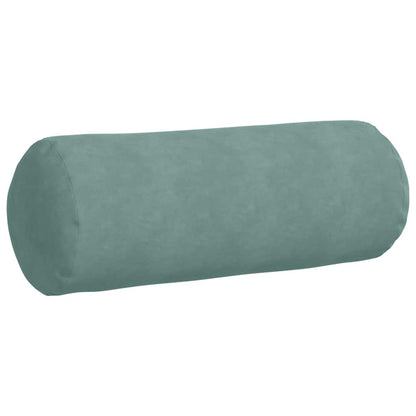 Cuscini a rullo 2 pcs Verde Mare Ã˜ 25 x 70 cm Tessuto in Cords