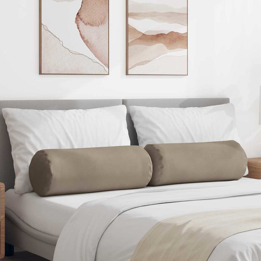 Cuscini a rullo 2 pcs Talpa Ã˜ 25 x 70 cm Tessuto in Microfibra