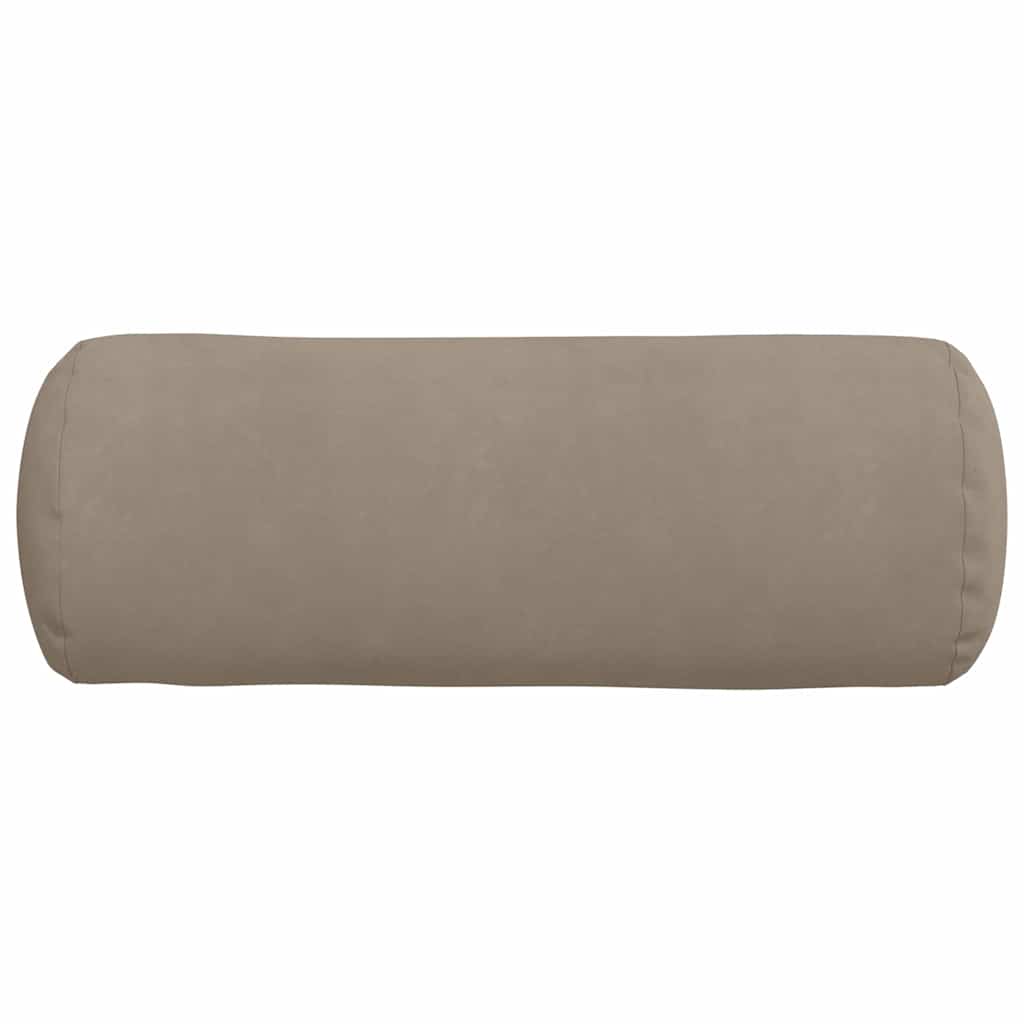 Cuscini a rullo 2 pcs Talpa Ã˜ 25 x 70 cm Tessuto in Microfibra