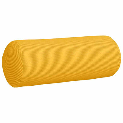 Cuscini a rullo 2 pcs Giallo Chiaro Ã˜ 25 x 70 cm