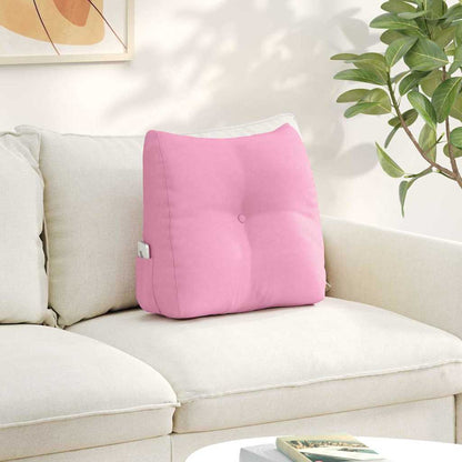 Cuscino per Schiena Rosa 45 x 24 x 50 cm Tessuto