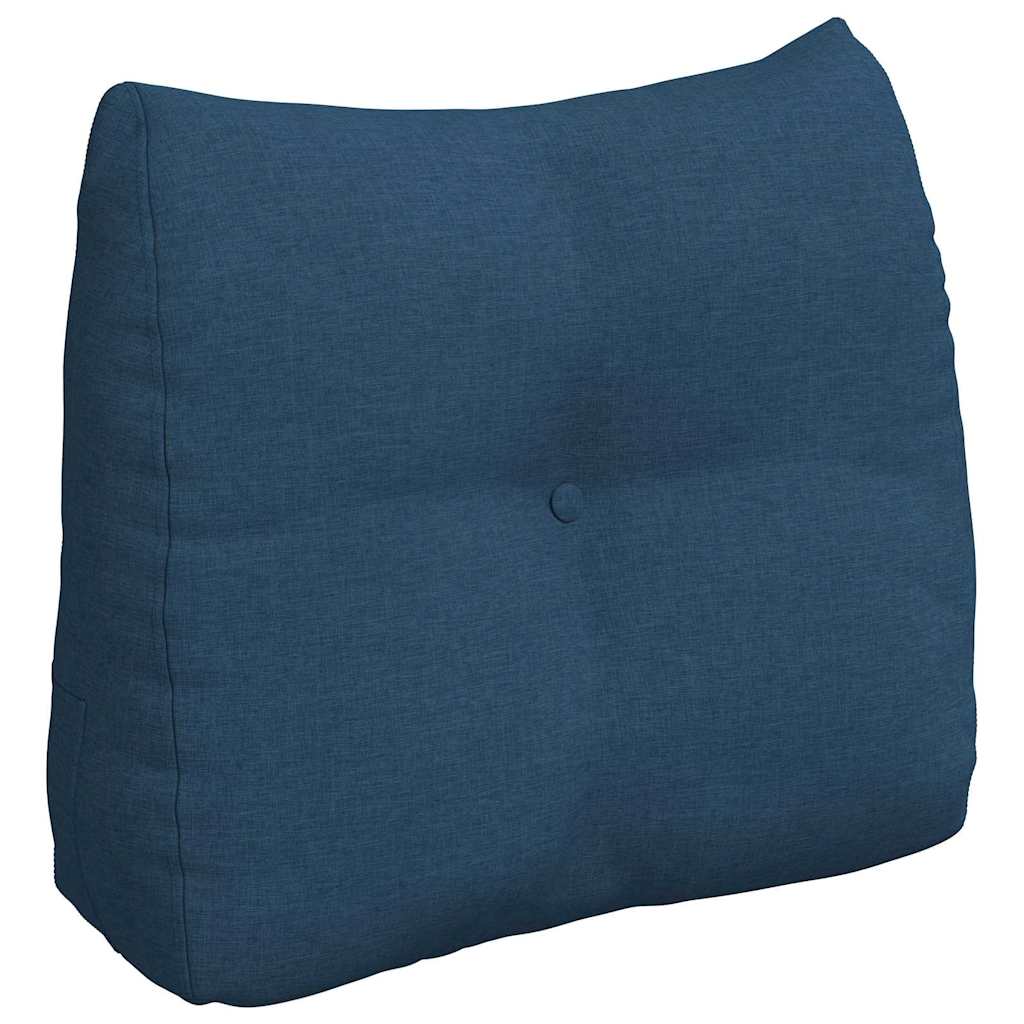 Cuscino per Schiena Blu 60 x 24 x 50 cm Tessuto