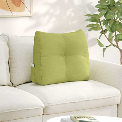 Cuscino per Schiena Verde chiaro 60 x 24 x 50 cm Tessuto