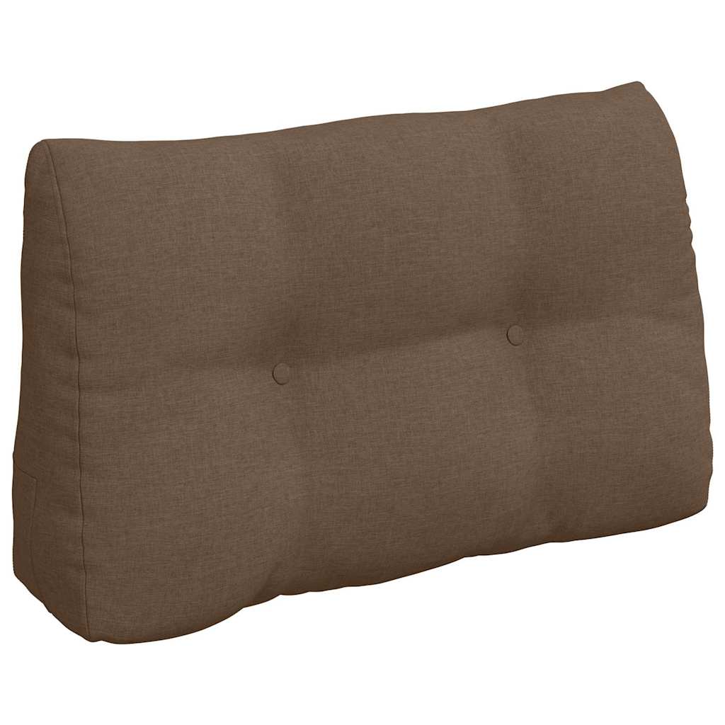 Cuscino per Schiena Marrone 80 x 24 x 50 cm Tessuto