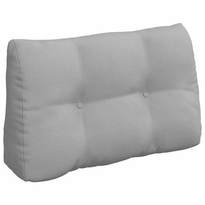Cuscino per Schiena Grigio Nuvola 80 x 24 x 50 cm Tessuto