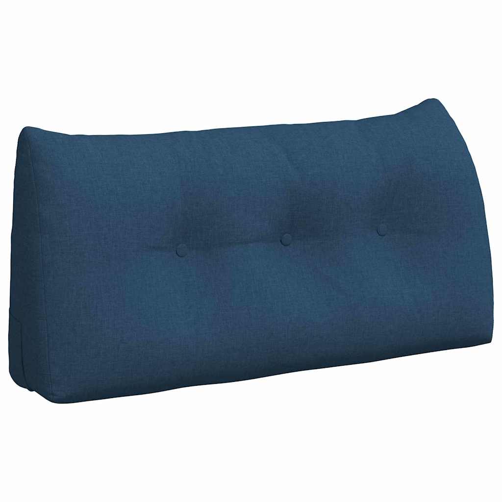 Cuscino per Schiena Blu 100 x 24 x 50 cm Tessuto
