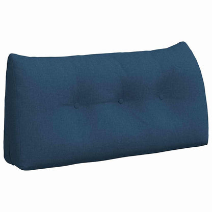 Cuscino per Schiena Blu 100 x 24 x 50 cm Tessuto