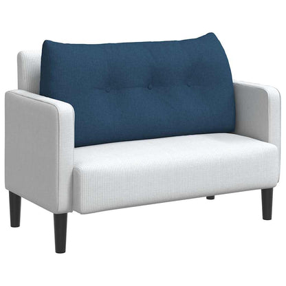 Cuscino per Schiena Blu 100 x 24 x 50 cm Tessuto