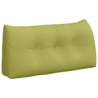 Cuscino per Schiena Verde chiaro 100 x 24 x 50 cm Tessuto
