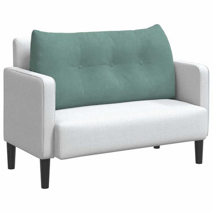 Cuscino per Schiena Verde Mare 100 x 24 x 50 cm Velluto
