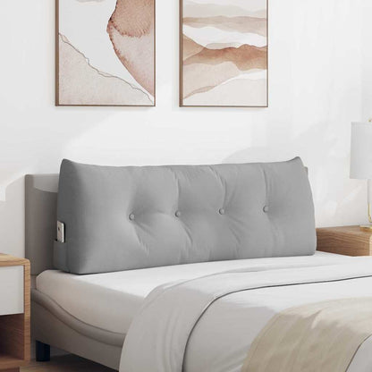 Cuscino per Schiena Grigio Nuvola 120 x 24 x 50 cm Tessuto