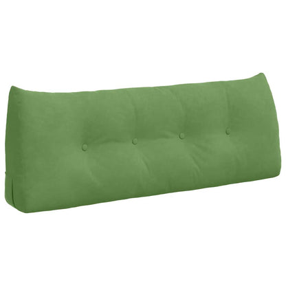 Cuscino per Schiena Verde chiaro 120 x 24 x 50 cm Velluto