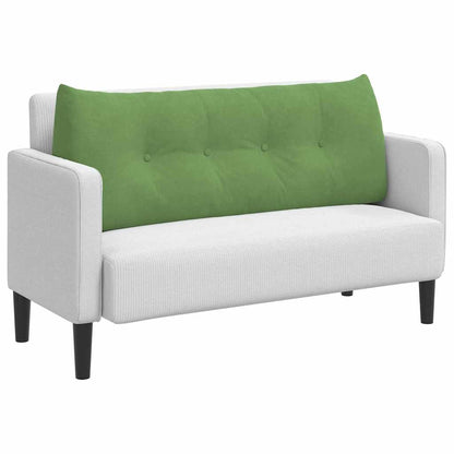 Cuscino per Schiena Verde chiaro 120 x 24 x 50 cm Velluto