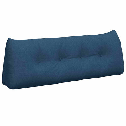 Cuscino per Schiena Blu 140 x 24 x 50 cm Tessuto
