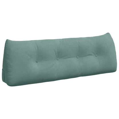 Cuscino per Schiena Verde Mare 140 x 24 x 50 cm Velluto