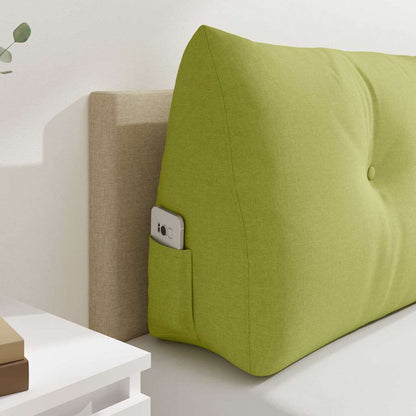 Cuscino per Schiena Verde chiaro 160 x 24 x 50 cm Tessuto
