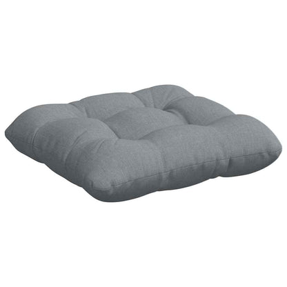 Cuscini per Seduta 4 pcs Grigio chiaro 40 x 40 x 12 cm Tessuto