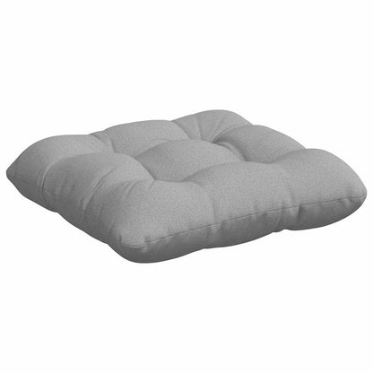 Cuscini per Seduta 4 pcs Grigio Nuvola 40 x 40 x 12 cm Tessuto