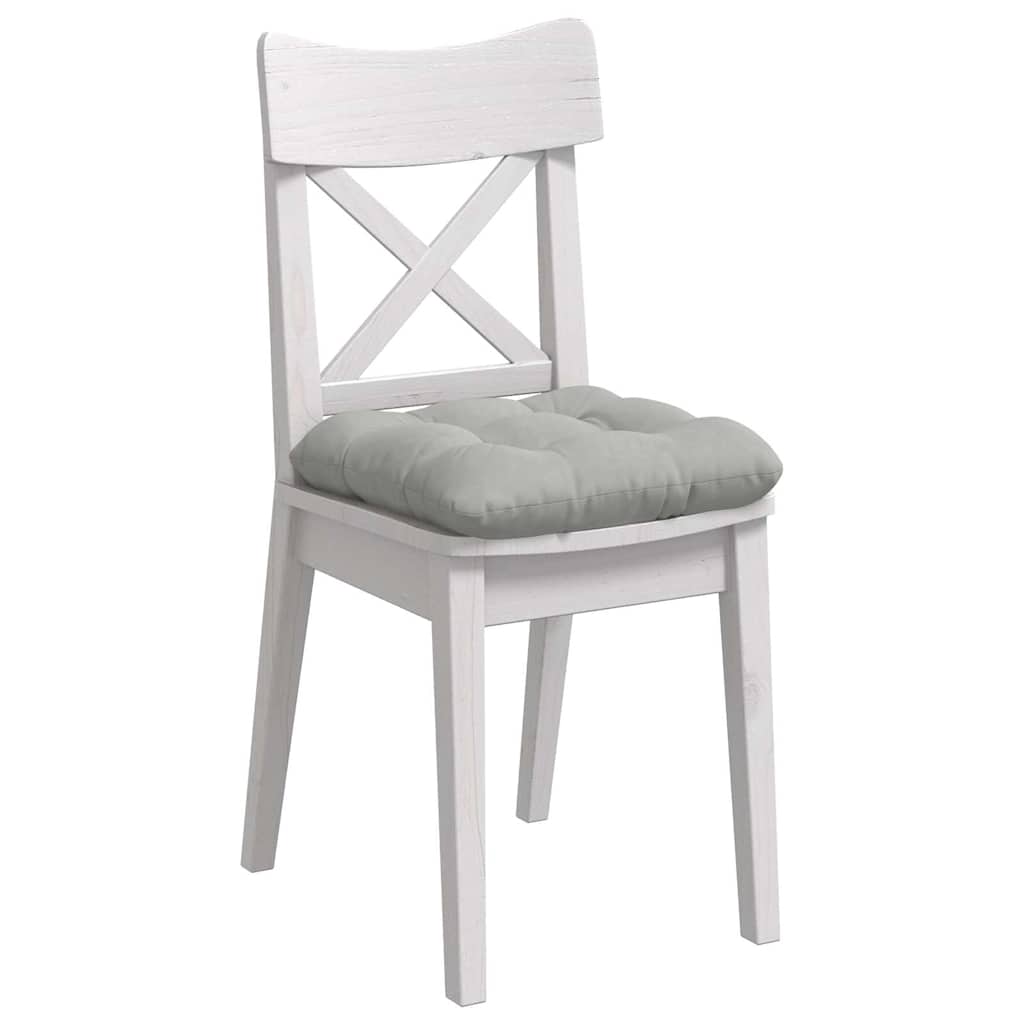 Cuscini per Seduta 4 pcs Grigio chiaro 40 x 40 cm