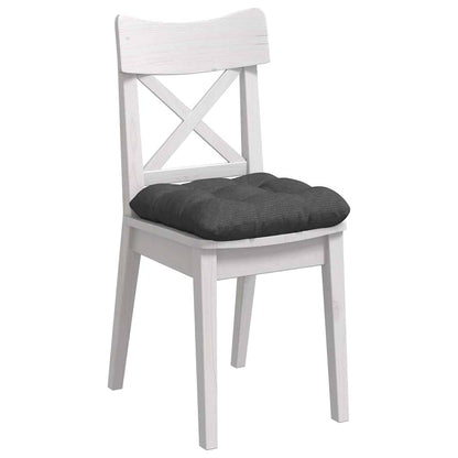 Cuscini per Seduta 4 pcs Grigio scuro 40 x 40 cm