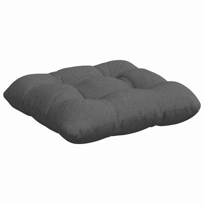 Cuscini per Seduta 4 pcs Grigio scuro 45 x 45 x 12 cm Tessuto