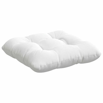 Cuscini per Seduta 4 pcs Bianco 45 x 45 x 12 cm Tessuto