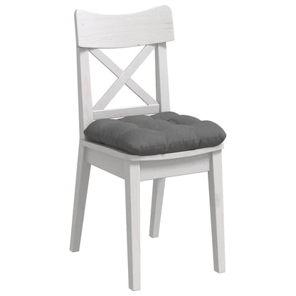 Cuscini per Seduta 4 pcs Grigio scuro 45 x 45 cm