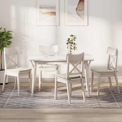 Cuscini per Seduta 4 pcs Crema 40 x 40 x 3 cm Velluto