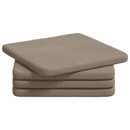 Cuscini per Seduta 4 pcs Talpa 40 x 40 x 3 cm