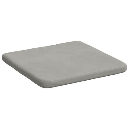 Cuscini per Seduta 4 pcs Grigio chiaro 40 x 40 x 3 cm