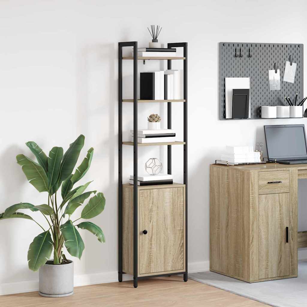 Armadio per Libri Rovere Sonoma 40 x 24 x 161 cm