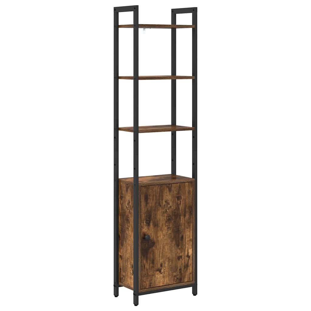 Armadio per Libri Rovere fumÃ© 40 x 24 x 161 cm